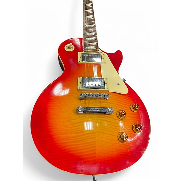 Used Epiphone Les Paul Standard Cherry Sunburst Solid Body Electric Guitar