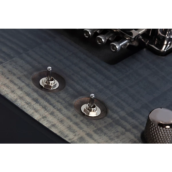 Banshee Mach FR S 7 String Guitar FalloutBurst