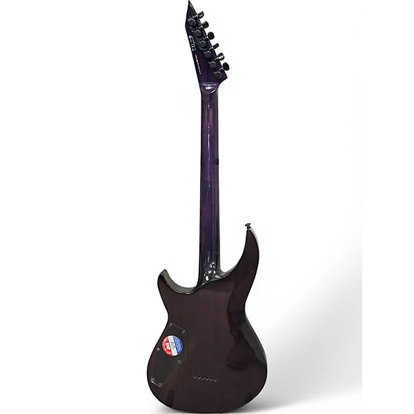 Used ESP ltd h31000 Purple Solid Body Electric Guitar
