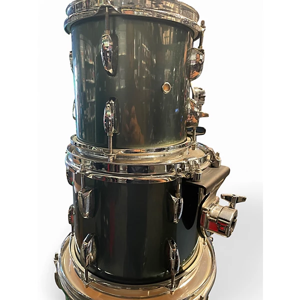 Pearl Used Pearl 6 Piece Export Charcoal Drum Kit.gc