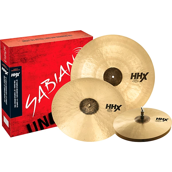 SABIAN HHX Complex Performance Cymbal Set Level 2