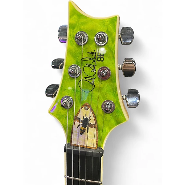 PRS Used PRS SE Custom 24 ERZRA VERDE Solid Body Electric Guitar.gc