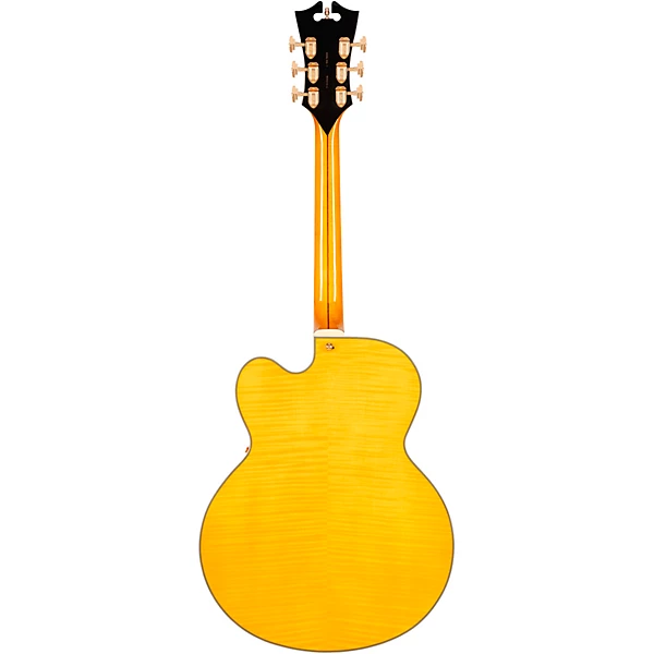 Excel EXL 1 Hollowbody Electric Guitar w Seymour Duncan 59 Humbucker Amber