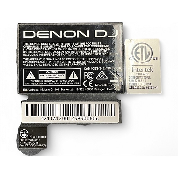 Denon DJ Used Denon DJ Prime 2 DJ Controller