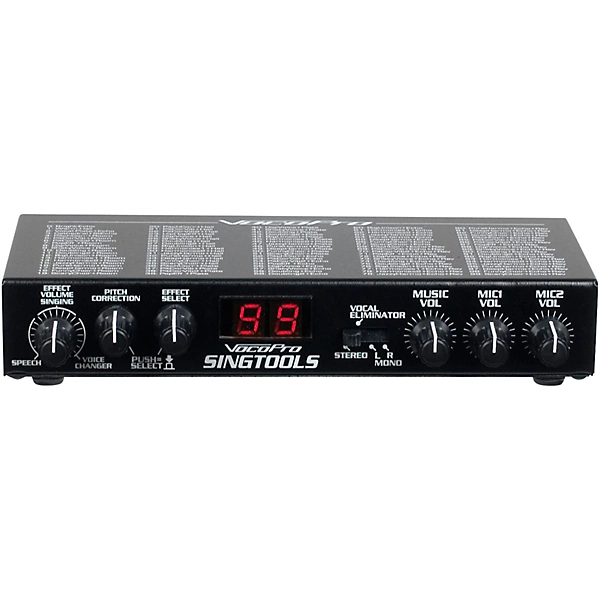 SingTools Plus Vocal Effects Mixer Black