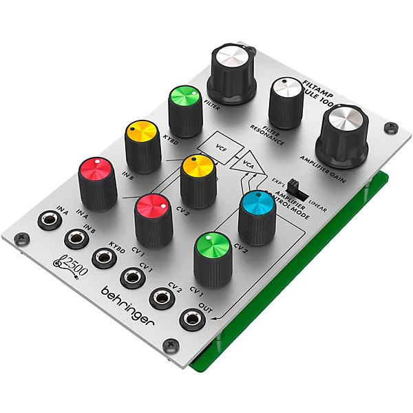 1006 Filtamp 24 dB Low Pass VCF and VCA Eurorack Module