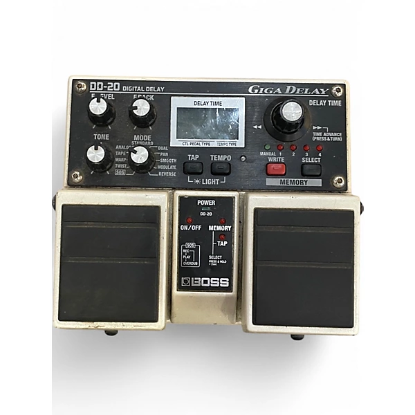 Used BOSS DD20 Giga Delay Effect Pedal