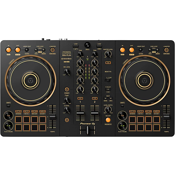 DDJ FLX4 N 2 Channel DJ Controller Gold