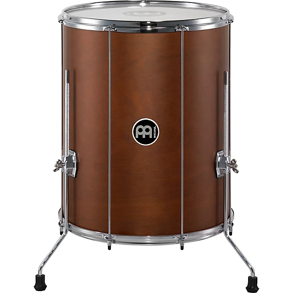 MEINL Stand Alone Wood Surdo With Legs 22x 18 in. African Brown