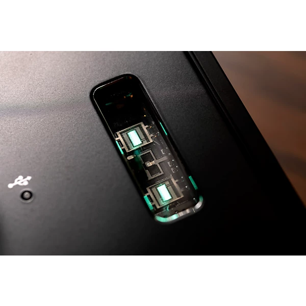 handytraxx tube Portable Record Player with NuTube Black Silver