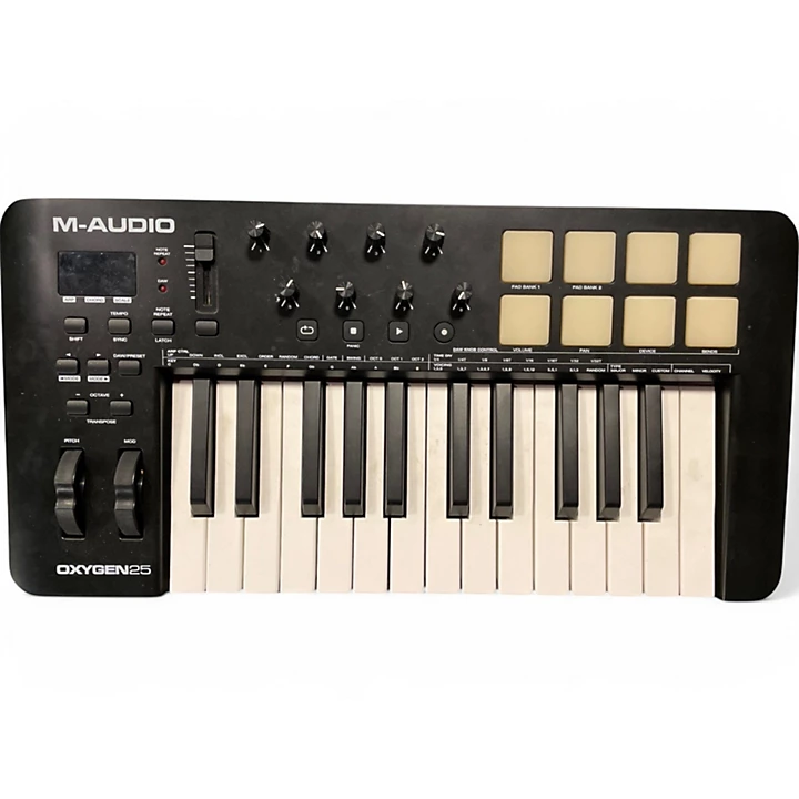 M Audio Used M Audio OXYGEN 25 MKV MIDI Controller.gc