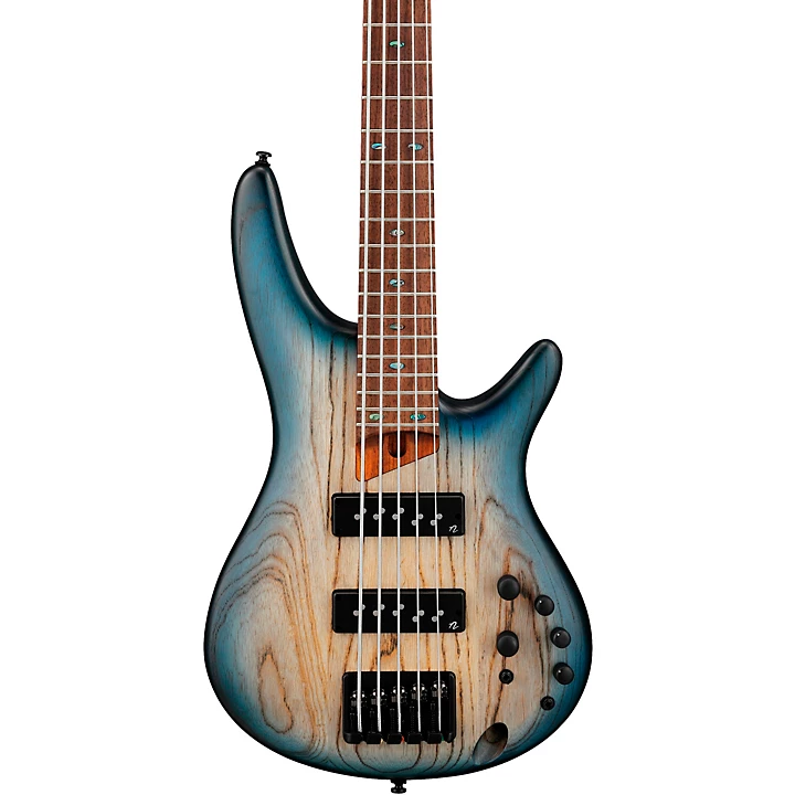 SR605E 5 String Electric Bass Guitar Cosmic Blue Starburst Flat