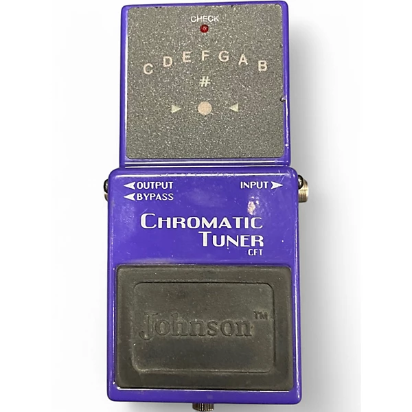 Johnson Used Johnson CFT Chromatic Tuner Tuner Pedal.gc