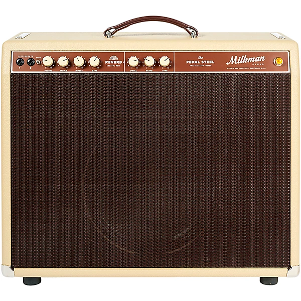 Milkman Sound 85W Pedal Steel 85W 1x12 Tube Guitar Combo Amp With Celestion Alnico Creamback Speaker Vanilla 12\