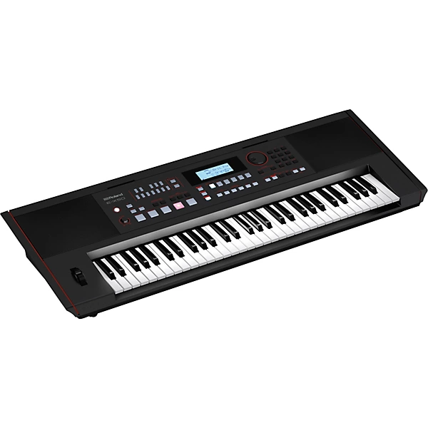 E X50 Arranger Keyboard Essentials Bundle Black