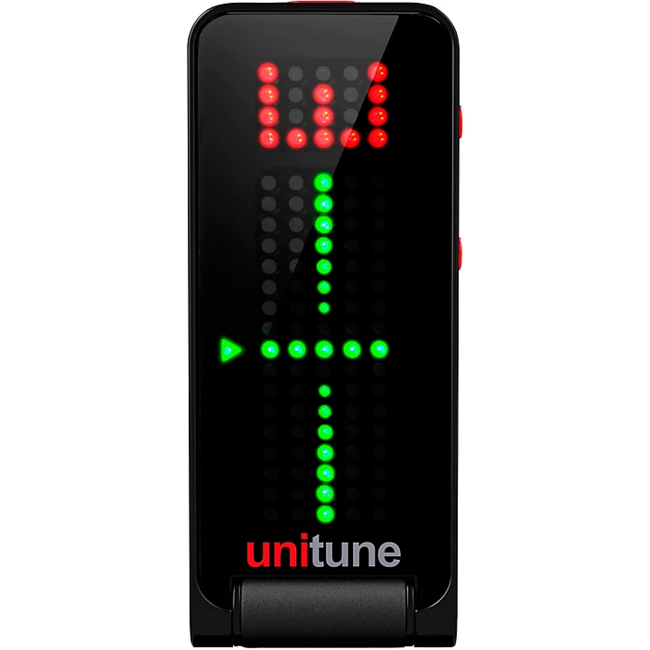 UniTune Chromatic Clip On Tuner Noir
