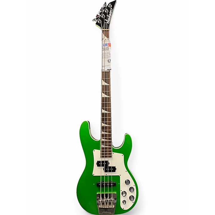 Used Jackson X SERIES CONCERT  CBXNT DX Green Electric Bass Guitar