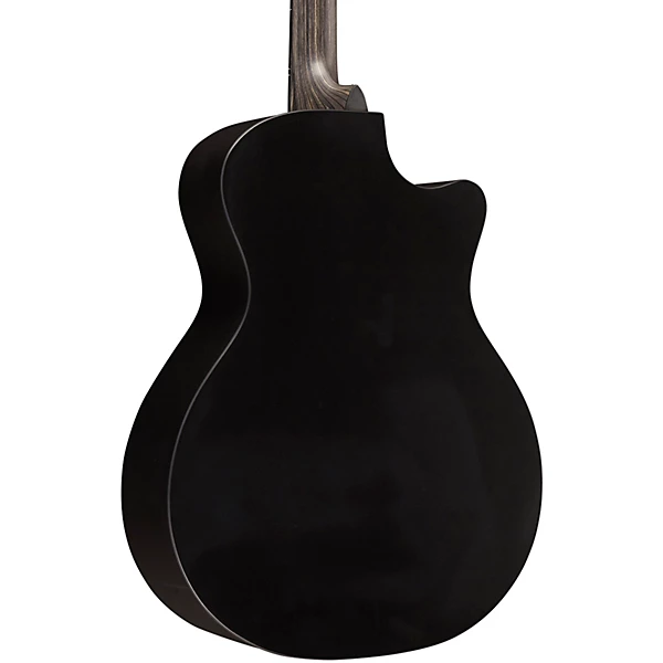 GPCX1E X Series Left Handed Grand Performance Acoustic Electric Guitar Black