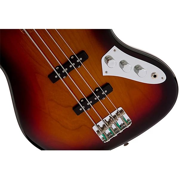 Jaco Pastorius Fretless Jazz Bass Guitar 3 Color Sunburst