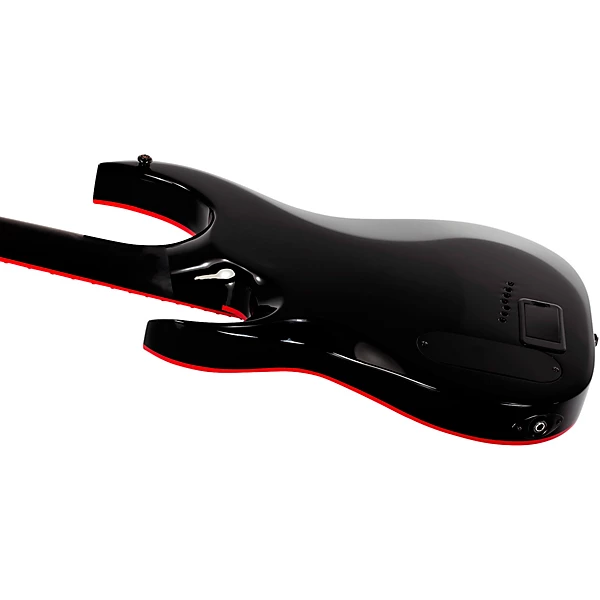 Sunset 7 Red Dawn Electric Guitar Gloss Black