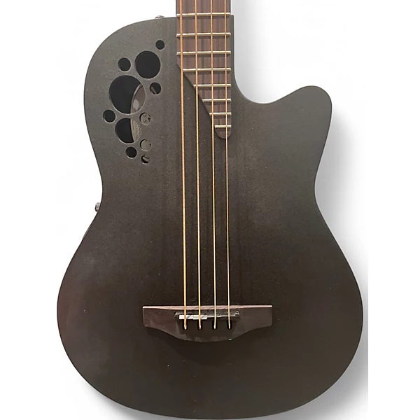 Ovation Used Ovation B778TX Elite Black Acoustic Bass Guitar.gc