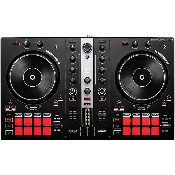 Hercules DJ DJControl Inpulse 300 MK2 Level 1 Black L99630004000001.gc