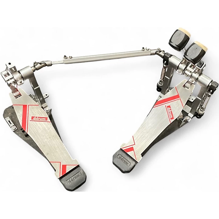 ddrum Used ddrum Quicksilver Direct Drive Double Bass Drum Pedal.gc