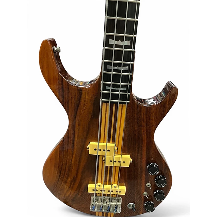 Vintage 1981 Kramer DMZ 5000 Natural Electric Bass Guitar