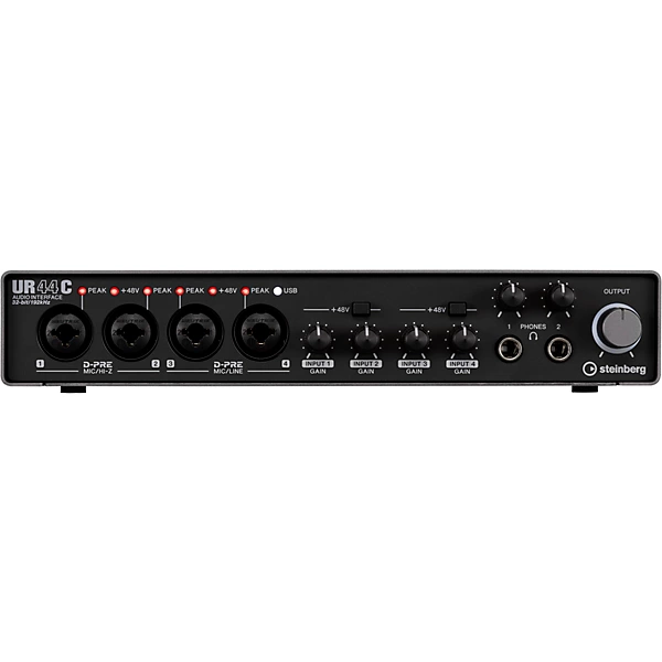 Steinberg UR44C 6IN 4OUT USB30 Type C Audio Interface Level 1 L68837004000000.gc