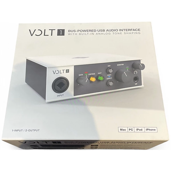 Universal Audio Used Universal Audio VOLT 1 Audio Interface