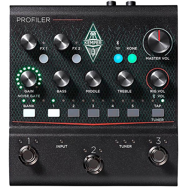 Profiler Player Amp Modeling and Multi Effects Pedal Black