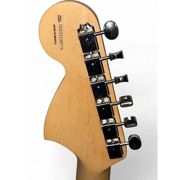 Used Fender Tom Delonge Signature Stratocaster Seafoam Green Solid Body Electric Guitar