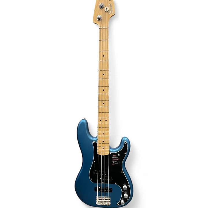 Fender Used Fender AMERICAN PERFORMER PRESICIAN BASS Lake Placid Blue Electric Bass Guitar.gc