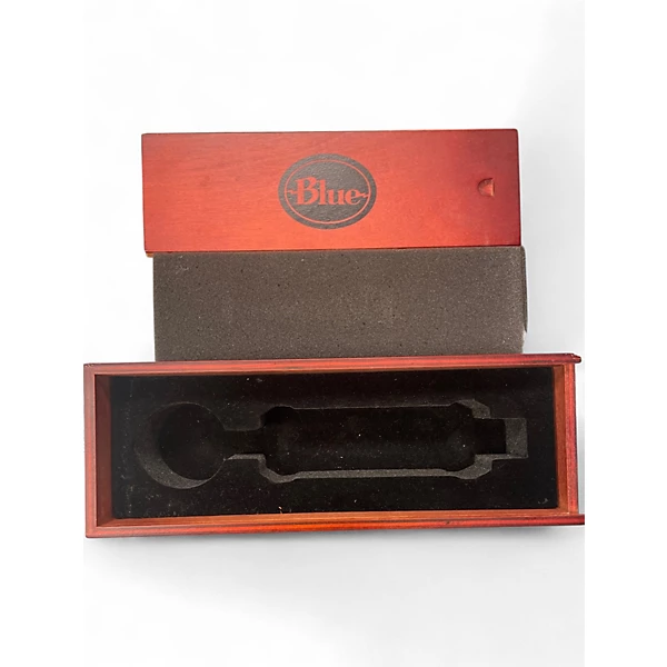 Blue Used Blue Baby Bottle Condenser Microphone