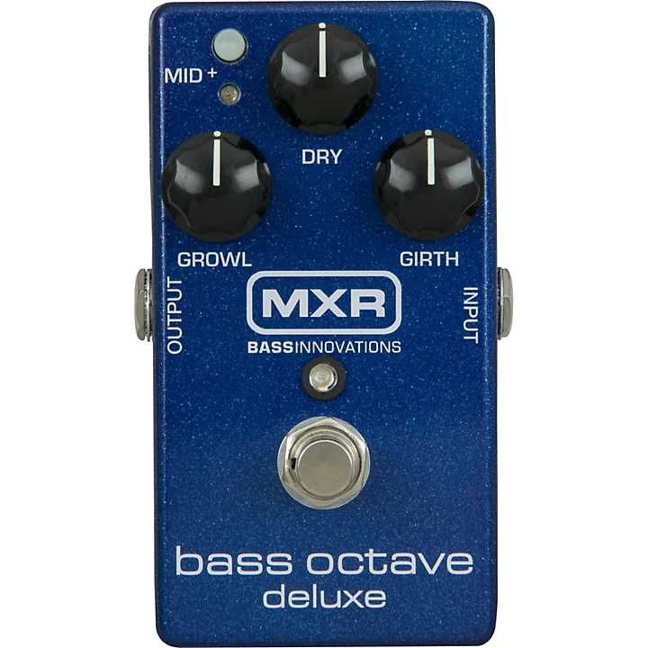M288 Bass Octave Deluxe Effects Pedal Blue Sparkle