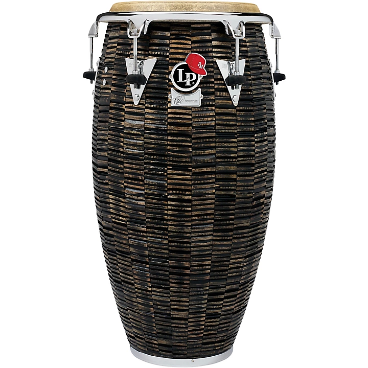 LP Pedrito Martinez Signature Top Tuning Deep Cut Mango Conga 11.75 in. Stained Mocha