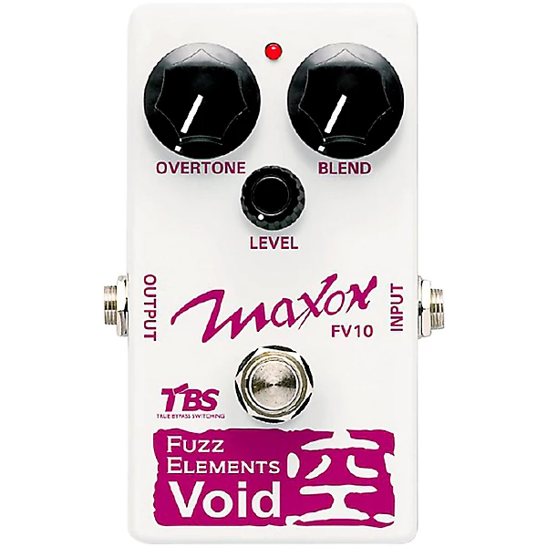 Maxon Fuzz Elements Void Guitar Fuzz Pedal Level 1 J10560004000000.gc