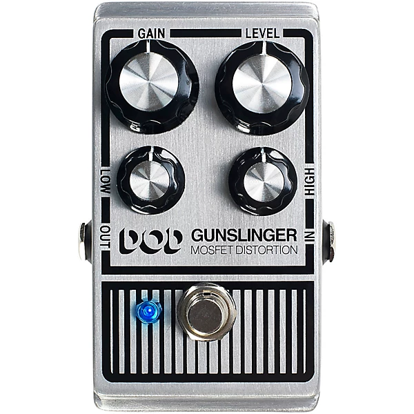 Gunslinger Mosfet Distortion Guitar Effects Pedal
