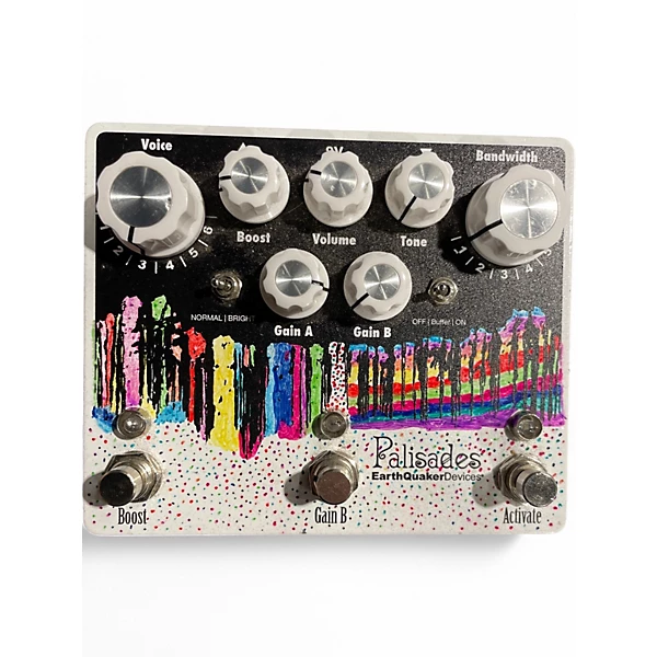 EarthQuaker Devices Used EarthQuaker Devices Palisades Mega Ultimate Overdrive Effect Pedal