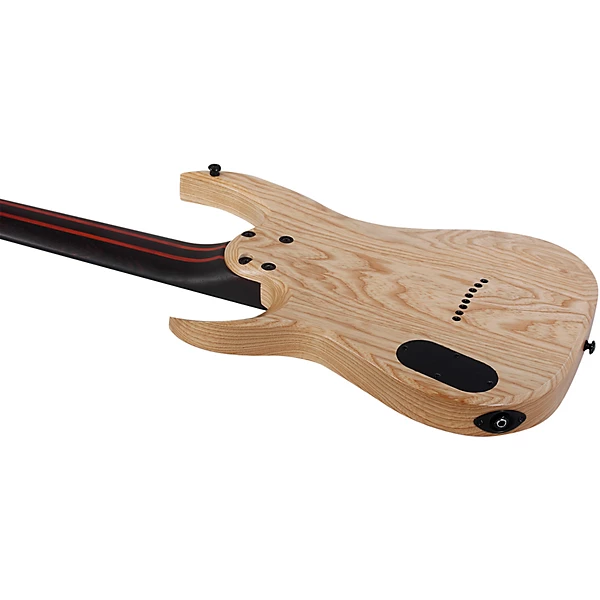 Schecter Guitar Research John Browne Tao 8 Electric Guitar Satin Trans Purple