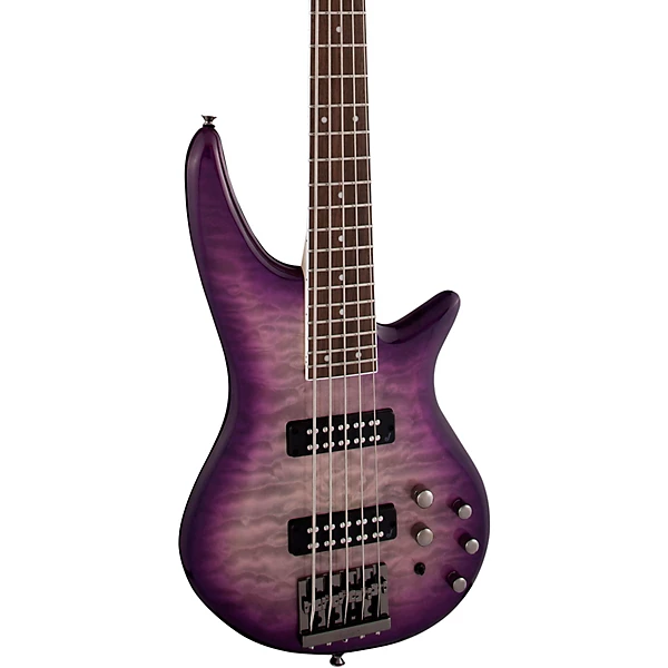Jackson JS Series Spectra Bass JS3QV 5 String Purple Phaze