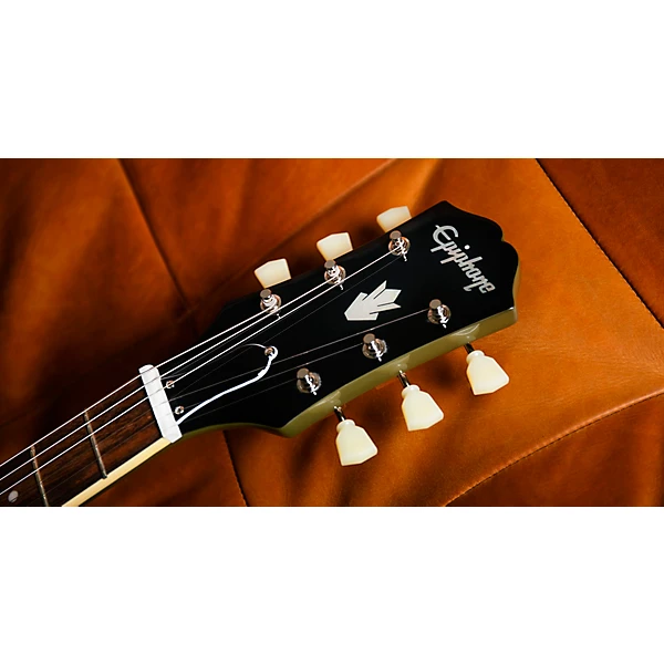 ES 335 Bigsby Semi Hollow Electric Guitar Olive Drab