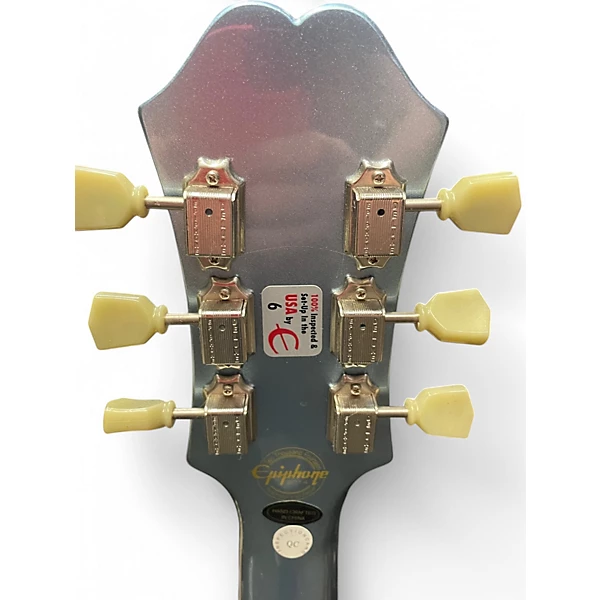 Epiphone Used Epiphone ES 339 P90 PRO Pelham Blue Hollow Body Electric Guitar.gc