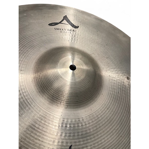 Zildjian Used Zildjian 21in A Custom Crash Cymbal.gc