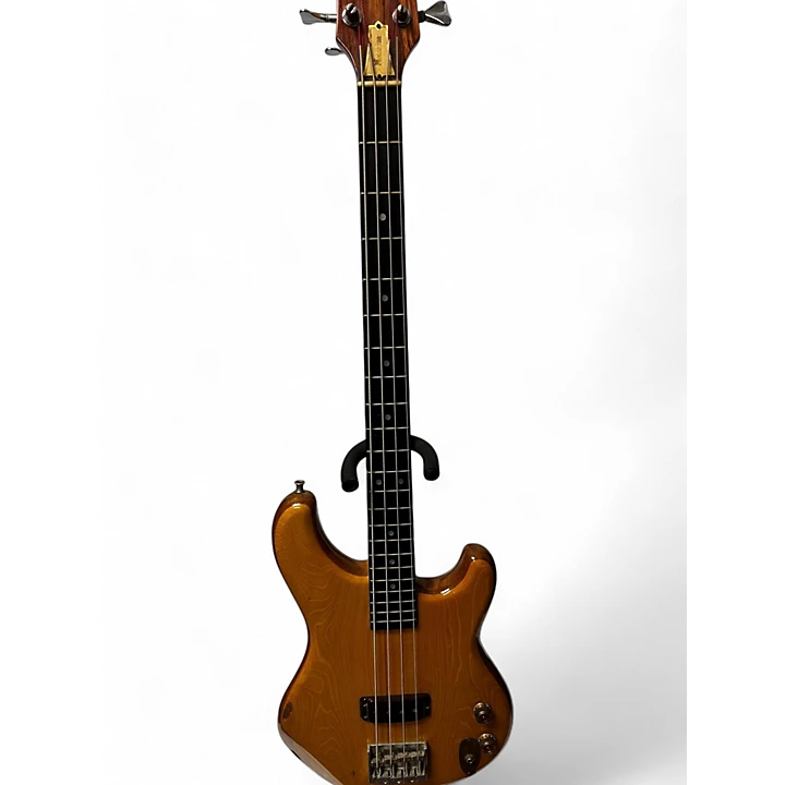 Vintage 1980s Ibanez Musician MC 800 Natural Electric Bass Guitar