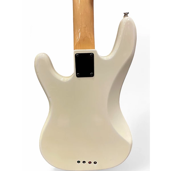Used Epiphone power bass White Electric Bass Guitar