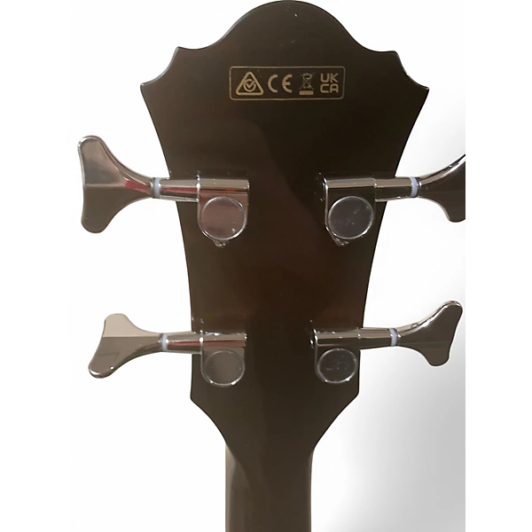 Used Ibanez AEB10E TOBACCO BURST Acoustic Bass Guitar