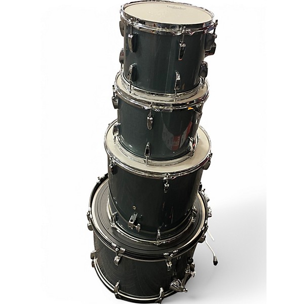 Pearl Used Pearl 4 Piece Roadshow Blue Drum Kit.gc
