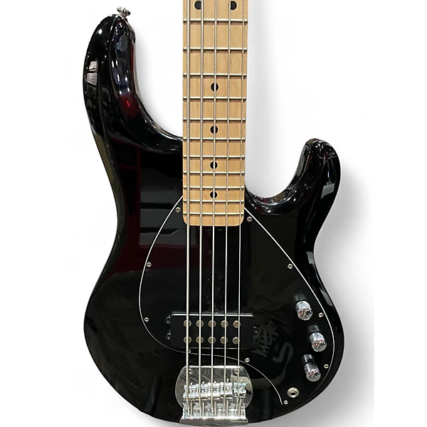 Sterling by Music Man Used Sterling by Music Man STINGRAY 5 Black Electric Bass Guitar