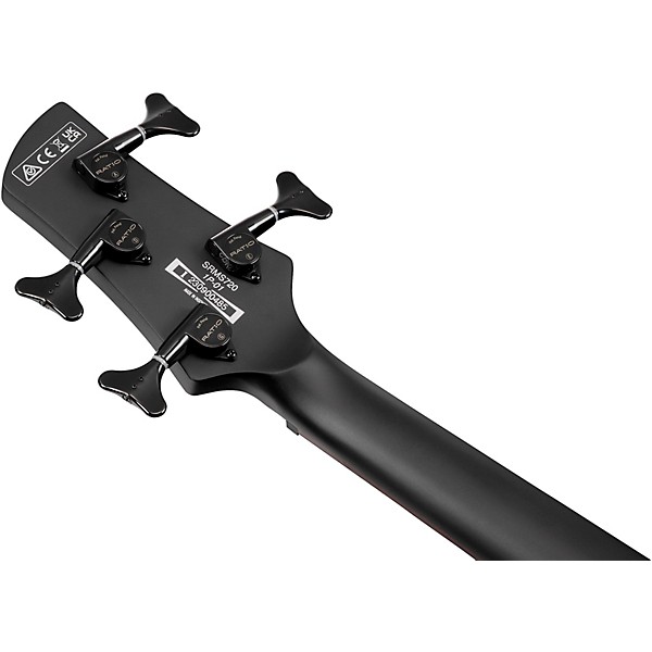 Ibanez SRMS720 4 String Multi Scale Electric Bass Guitar Level 1 Blue Chameleon M06848004001000.gc